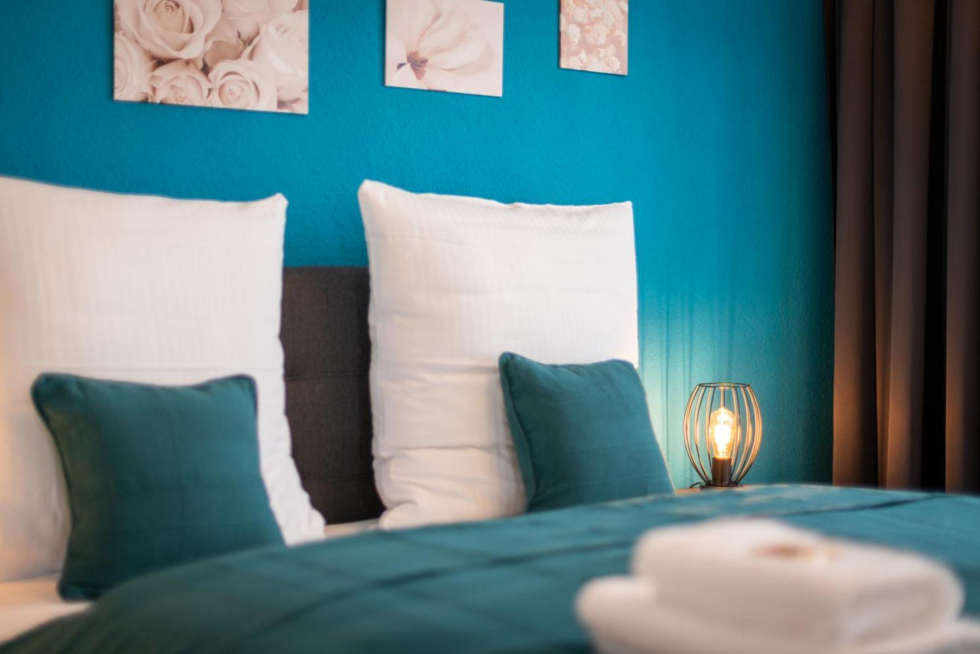 Free Living - City Design Apartments, Zentrum, Outlet, Balkon, Kueche Wolfsbourg Extérieur photo