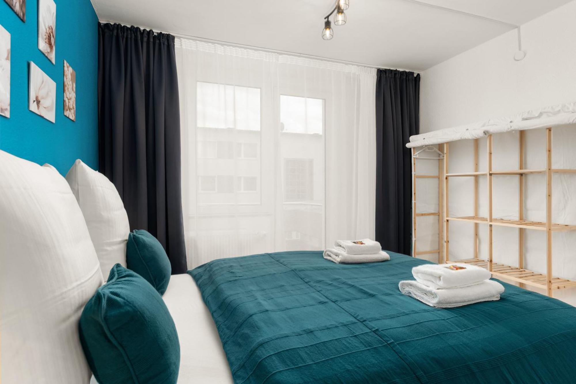 Free Living - City Design Apartments, Zentrum, Outlet, Balkon, Kueche Wolfsbourg Extérieur photo