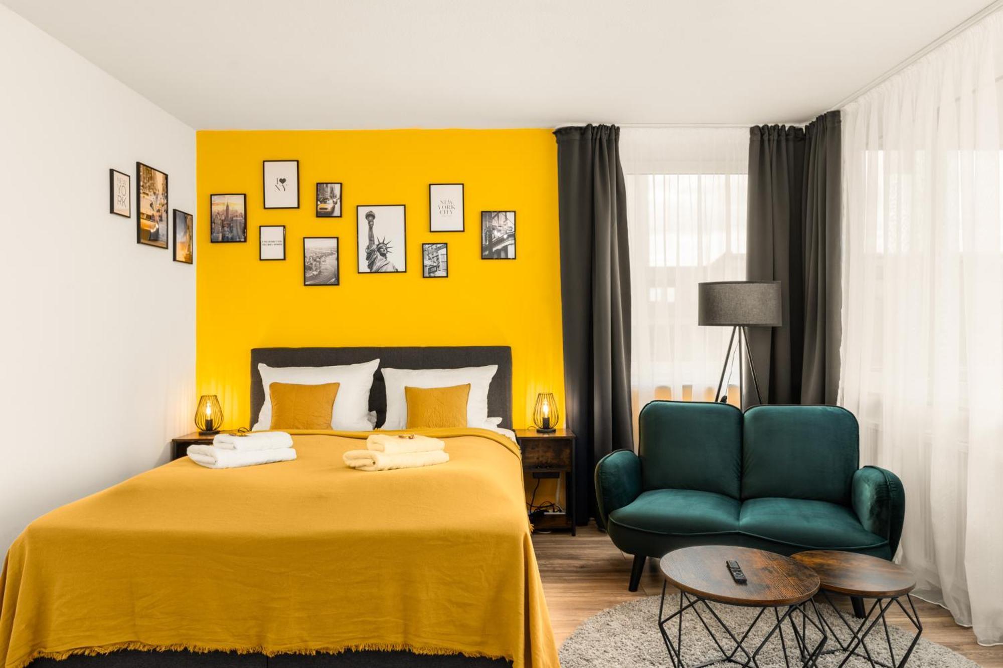 Free Living - City Design Apartments, Zentrum, Outlet, Balkon, Kueche Wolfsbourg Extérieur photo