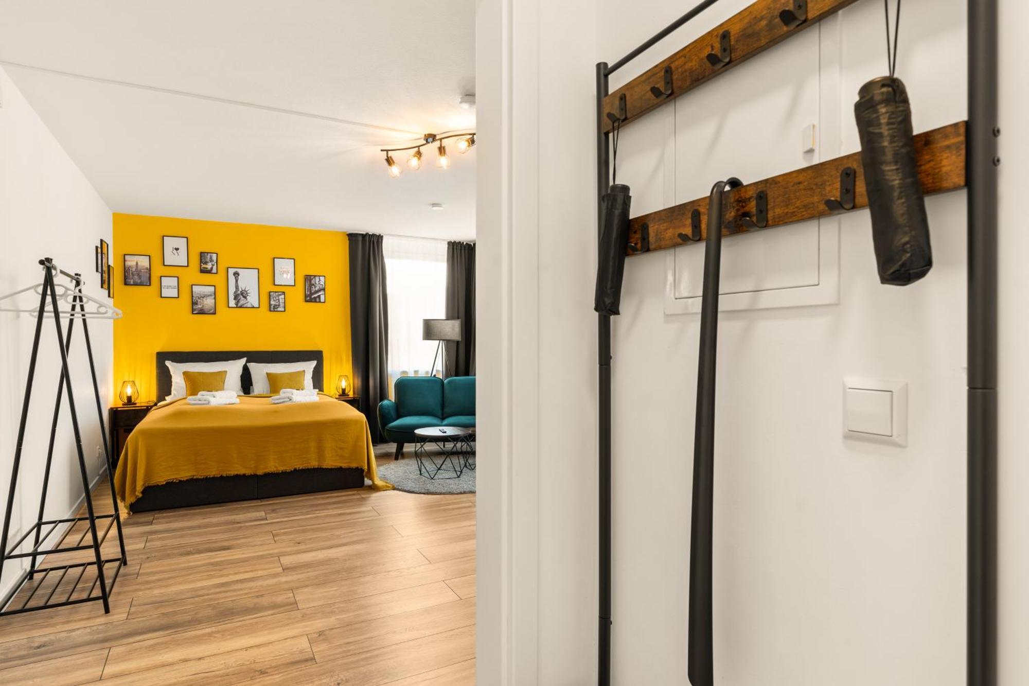 Free Living - City Design Apartments, Zentrum, Outlet, Balkon, Kueche Wolfsbourg Extérieur photo