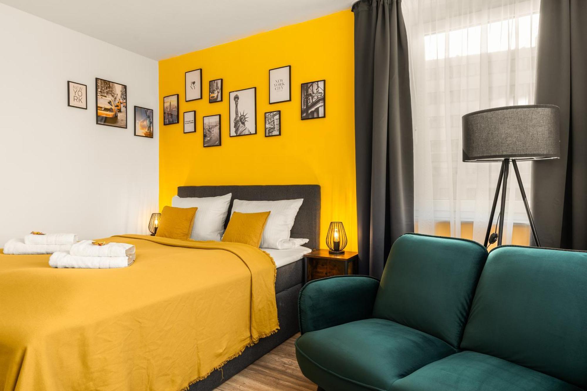 Free Living - City Design Apartments, Zentrum, Outlet, Balkon, Kueche Wolfsbourg Extérieur photo